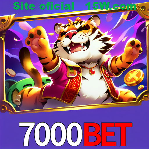 Imagem promocional da 7000Bet mostrando a plataforma e suas vantagens